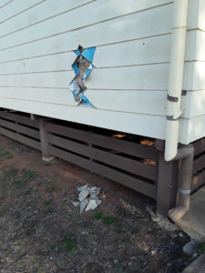 Damaged Wood Siding Repair Moranbah